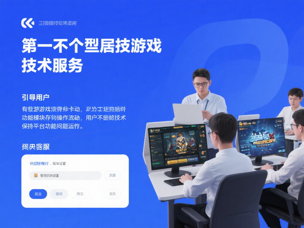 另一个显著特点是技术支持服务。无论是某些游戏出现卡